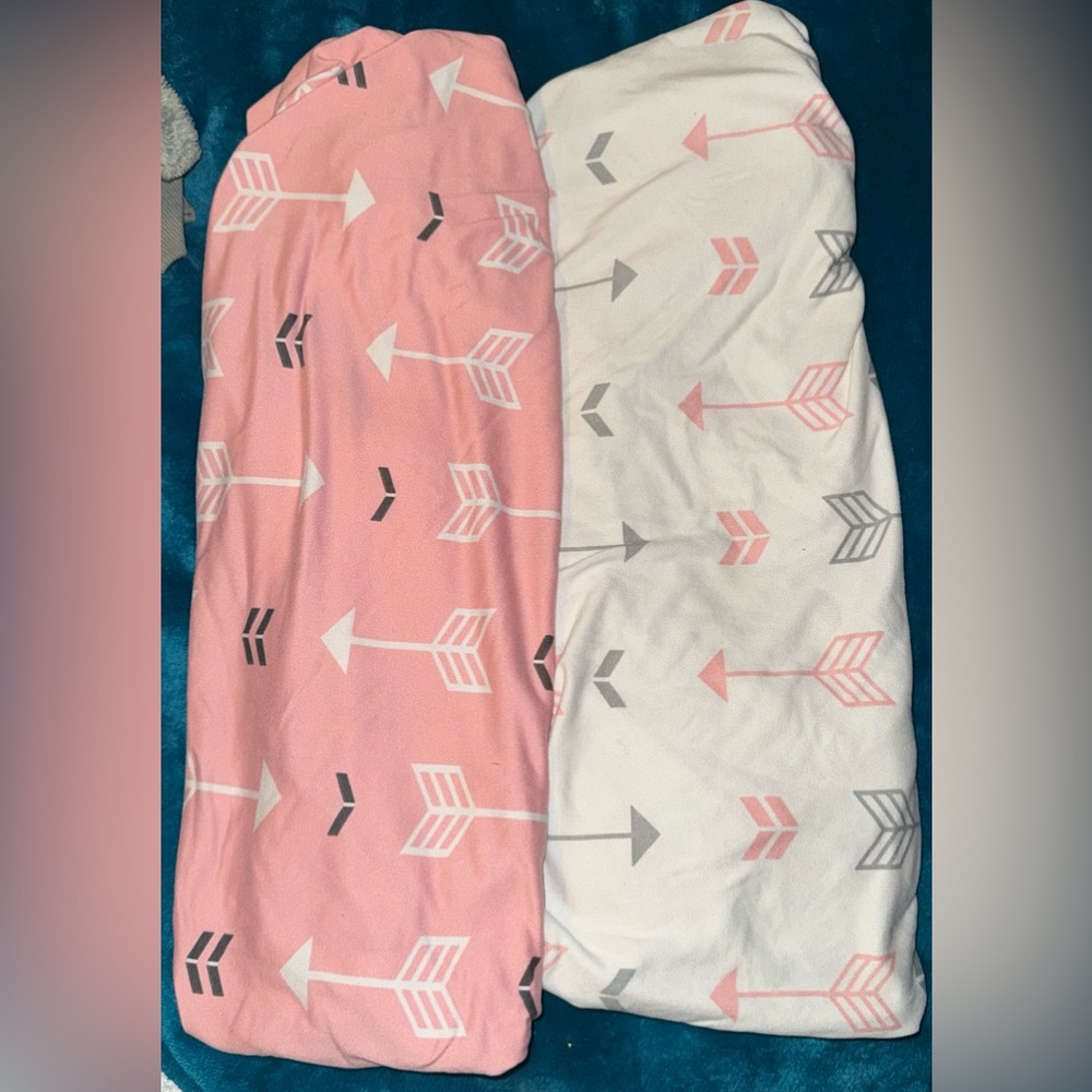 2 changing table sheets